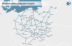 Możliwa sieć połączeń w Polsce. Źródło: TVN24.PL